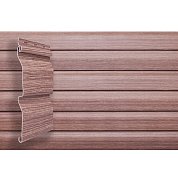Сайдинг TUNDRA Корабельная доска(две полосы) 0,224 х 3,6 м рябина&nbsp;&nbsp;GL&nbsp;&nbsp; 
