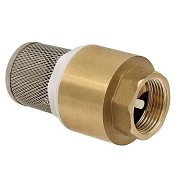 Обратный клапан VRT 3/4" пласт. седло с фильтром
