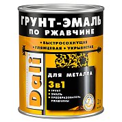 Грунт-эмаль по ржавчине Красный 2л "DALI"