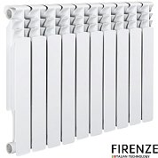 Радиатор алюминиевый FIRENZE FA.21, 500х80, 10 сек.
