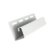 J - профиль универсальный 7/8" Я-ФАСАД&nbsp;&nbsp;3,0 м белый&nbsp;&nbsp;GL&nbsp;&nbsp; 