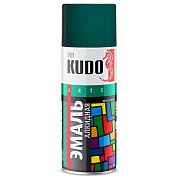 Аэрозоль краска Зеленая Темная&nbsp;&nbsp;"KUDO", 520мл KU-1007