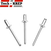 Заклепка ZK&nbsp;&nbsp;3,2*10 алюм.- сталь "Тех-КРЕП"